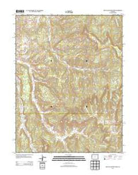 East Evacuation Creek Colorado Historical topographic map, 1:24000 scale, 7.5 X 7.5 Minute, Year 2013