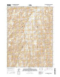 East Timberlake Creek Colorado Current topographic map, 1:24000 scale, 7.5 X 7.5 Minute, Year 2016