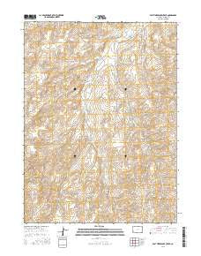 East Timberlake Creek Colorado Current topographic map, 1:24000 scale, 7.5 X 7.5 Minute, Year 2016