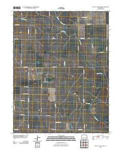 East of Lewis Lake Colorado Historical topographic map, 1:24000 scale, 7.5 X 7.5 Minute, Year 2010