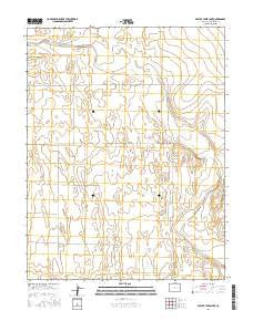 East of Lewis Lake Colorado Current topographic map, 1:24000 scale, 7.5 X 7.5 Minute, Year 2016