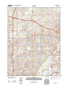 Eastlake Colorado Historical topographic map, 1:24000 scale, 7.5 X 7.5 Minute, Year 2013