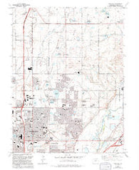 Eastlake Colorado Historical topographic map, 1:24000 scale, 7.5 X 7.5 Minute, Year 1965