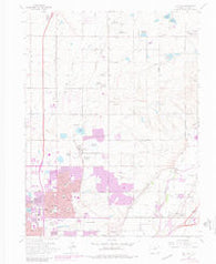 Eastlake Colorado Historical topographic map, 1:24000 scale, 7.5 X 7.5 Minute, Year 1965