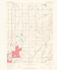 Eastlake Colorado Historical topographic map, 1:24000 scale, 7.5 X 7.5 Minute, Year 1965