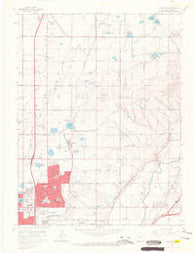 Eastlake Colorado Historical topographic map, 1:24000 scale, 7.5 X 7.5 Minute, Year 1965