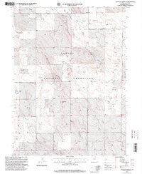 Eastman Creek SE Colorado Historical topographic map, 1:24000 scale, 7.5 X 7.5 Minute, Year 1997