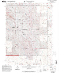 Eastman Creek South Colorado Historical topographic map, 1:24000 scale, 7.5 X 7.5 Minute, Year 1997