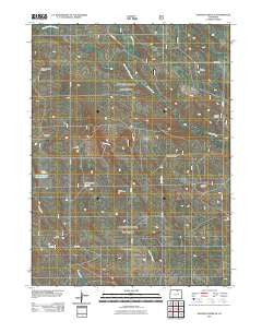 Eastman Creek SE Colorado Historical topographic map, 1:24000 scale, 7.5 X 7.5 Minute, Year 2011