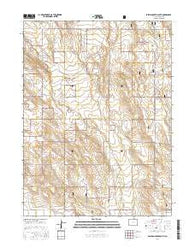 Eastman Creek South Colorado Current topographic map, 1:24000 scale, 7.5 X 7.5 Minute, Year 2016