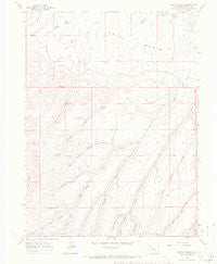 Easton Gulch Colorado Historical topographic map, 1:24000 scale, 7.5 X 7.5 Minute, Year 1966