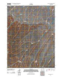 Easton Gulch Colorado Historical topographic map, 1:24000 scale, 7.5 X 7.5 Minute, Year 2010