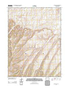 Easton Gulch Colorado Historical topographic map, 1:24000 scale, 7.5 X 7.5 Minute, Year 2013