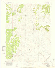 Eastonville Colorado Historical topographic map, 1:24000 scale, 7.5 X 7.5 Minute, Year 1954
