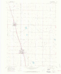 Eaton Colorado Historical topographic map, 1:24000 scale, 7.5 X 7.5 Minute, Year 1960