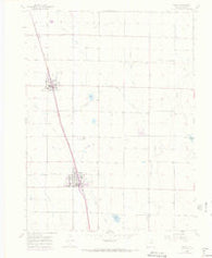 Eaton Colorado Historical topographic map, 1:24000 scale, 7.5 X 7.5 Minute, Year 1960
