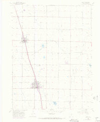 Eaton Colorado Historical topographic map, 1:24000 scale, 7.5 X 7.5 Minute, Year 1960