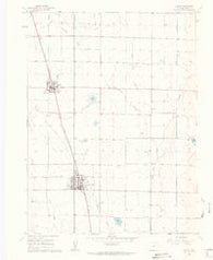 Eaton Colorado Historical topographic map, 1:24000 scale, 7.5 X 7.5 Minute, Year 1960