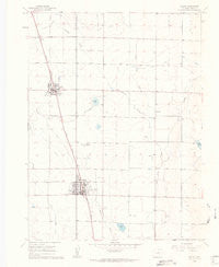 Eaton Colorado Historical topographic map, 1:24000 scale, 7.5 X 7.5 Minute, Year 1960
