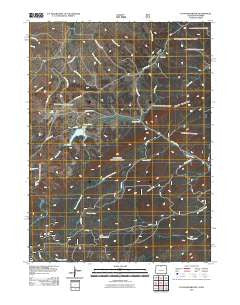 Eaton Reservoir Colorado Historical topographic map, 1:24000 scale, 7.5 X 7.5 Minute, Year 2011