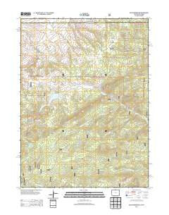 Eaton Reservoir Colorado Historical topographic map, 1:24000 scale, 7.5 X 7.5 Minute, Year 2013