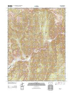 Echo Colorado Historical topographic map, 1:24000 scale, 7.5 X 7.5 Minute, Year 2013