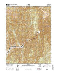 Echo Colorado Current topographic map, 1:24000 scale, 7.5 X 7.5 Minute, Year 2016