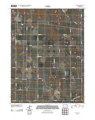 Eckley Colorado Historical topographic map, 1:24000 scale, 7.5 X 7.5 Minute, Year 2010