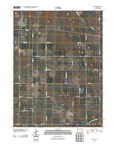 Eckley Colorado Historical topographic map, 1:24000 scale, 7.5 X 7.5 Minute, Year 2010