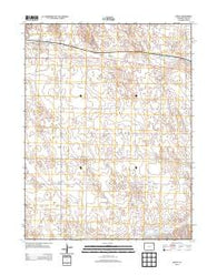Eckley Colorado Historical topographic map, 1:24000 scale, 7.5 X 7.5 Minute, Year 2013