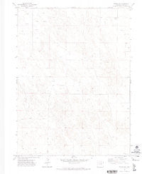 Eckley NE Colorado Historical topographic map, 1:24000 scale, 7.5 X 7.5 Minute, Year 1971