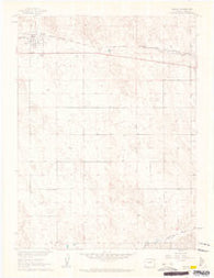 Eckley Colorado Historical topographic map, 1:24000 scale, 7.5 X 7.5 Minute, Year 1961