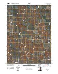 Eckley NE Colorado Historical topographic map, 1:24000 scale, 7.5 X 7.5 Minute, Year 2010