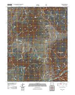 Edith Colorado Historical topographic map, 1:24000 scale, 7.5 X 7.5 Minute, Year 2011