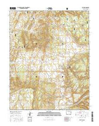 Edith Colorado Current topographic map, 1:24000 scale, 7.5 X 7.5 Minute, Year 2016
