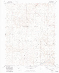 Edith Colorado Historical topographic map, 1:24000 scale, 7.5 X 7.5 Minute, Year 1984