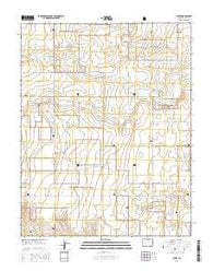 Edler Colorado Current topographic map, 1:24000 scale, 7.5 X 7.5 Minute, Year 2016