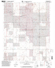 Edler Colorado Historical topographic map, 1:24000 scale, 7.5 X 7.5 Minute, Year 1996