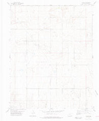 Edler Colorado Historical topographic map, 1:24000 scale, 7.5 X 7.5 Minute, Year 1978