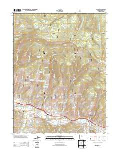 Edwards Colorado Historical topographic map, 1:24000 scale, 7.5 X 7.5 Minute, Year 2013