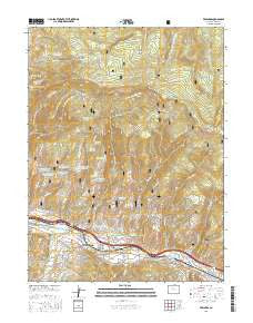 Edwards Colorado Current topographic map, 1:24000 scale, 7.5 X 7.5 Minute, Year 2016