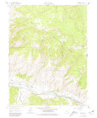 Edwards Colorado Historical topographic map, 1:24000 scale, 7.5 X 7.5 Minute, Year 1962