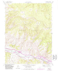 Edwards Colorado Historical topographic map, 1:24000 scale, 7.5 X 7.5 Minute, Year 1962