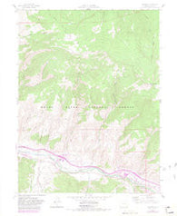 Edwards Colorado Historical topographic map, 1:24000 scale, 7.5 X 7.5 Minute, Year 1962