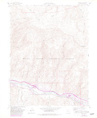 Edwards Colorado Historical topographic map, 1:24000 scale, 7.5 X 7.5 Minute, Year 1962