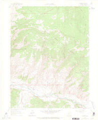 Edwards Colorado Historical topographic map, 1:24000 scale, 7.5 X 7.5 Minute, Year 1962