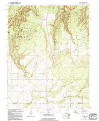 Egnar Colorado Historical topographic map, 1:24000 scale, 7.5 X 7.5 Minute, Year 1994