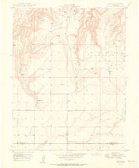 Egnar Colorado Historical topographic map, 1:24000 scale, 7.5 X 7.5 Minute, Year 1950