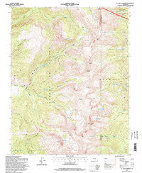El Valle Creek Colorado Historical topographic map, 1:24000 scale, 7.5 X 7.5 Minute, Year 1994