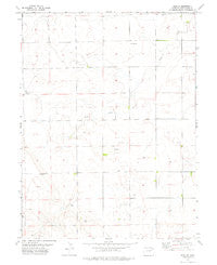 Elba SE Colorado Historical topographic map, 1:24000 scale, 7.5 X 7.5 Minute, Year 1977